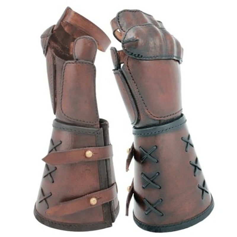 Medieval Steampunk Vintage Gauntlets