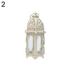 AMINA  Moroccan Glass Candle Lantern