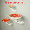 Mushroom Wall Rack Creative Shelf Decorations